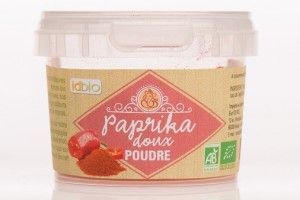 Paprika Doux Poudre IDBIO 40g