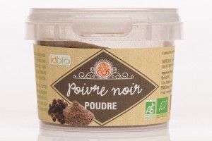 Poivre Noir Poudre IDBIO 40g