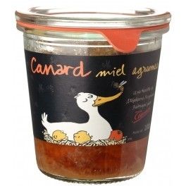 Verrine Canard Miel Agrumes 200g