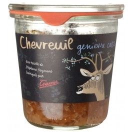 Verrine Chevreuil Genièvre Cassis 200g