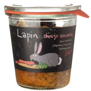 Verrine Lapin Chorizo Coriandre  200g