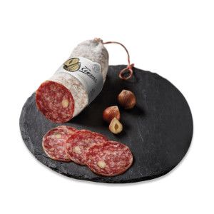 SAUCISSON SEC AUX NOISETTES ENTIÈRES