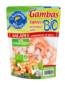 Gambas nature BIO BLEU VERT 100g