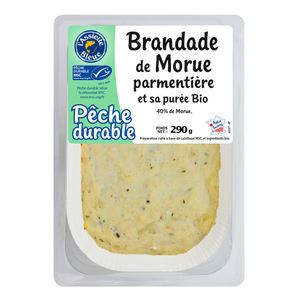 Brandade de morue & purée parmentière bio 290g