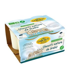 Yaourt brebis 1/2 écrémé 4x125g Gaborit bio
