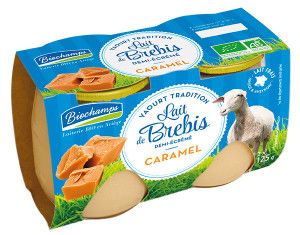 YAOURT BREBIS CARAMEL 2X125G Biochamps