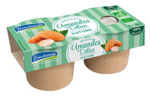 Crème dessert amandes délice 2X100G Biochamps