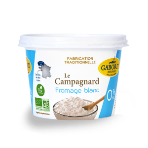 Fromage blanc campagnard 0 % MG 400G Biochamps