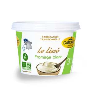 Fromage blanc 3% MG LISSE  500G Biochamps