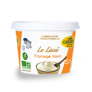 Fromage blanc 5% MG LISSE  500G Biochamps