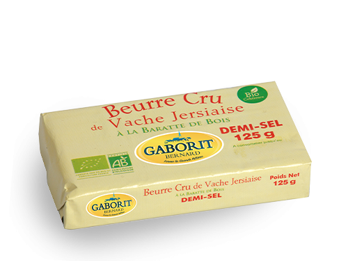 Beurre cru de baratte 1/2 sel / Pays de la Loire