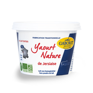 Yaourt BIO nature au lait entier 500g Gaborit Bio