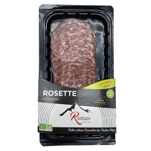 Rosette x 10 tranches 80g Rostain Bio