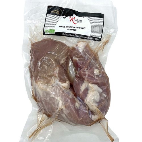 FILET MIGNON BIO DE PORC 450g Rostain Bio