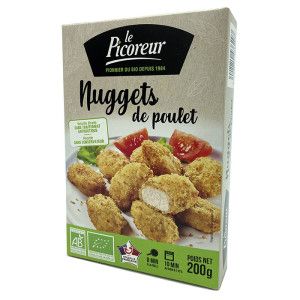 Nuggets de volaille croustillants Bio