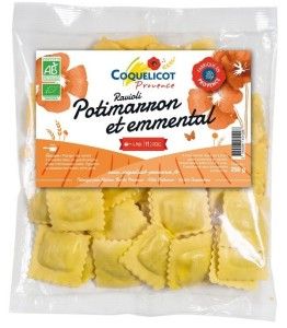 Ravioli BIO au Potimarron 250g Coquelicot Bio