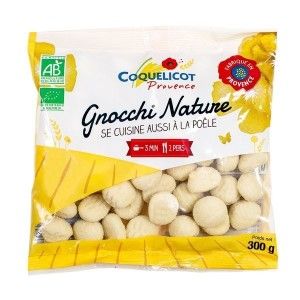 Gnocchi nature 300g Coquelicot Bio