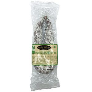 Saucisse sèche nature Bio pur porc 200g