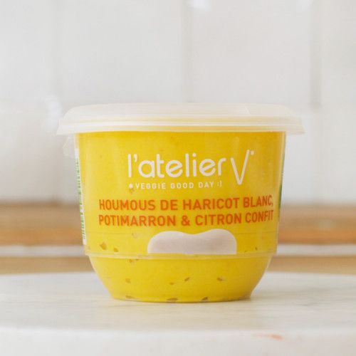 Houmous de haricot blanc potimarron et citron 150g