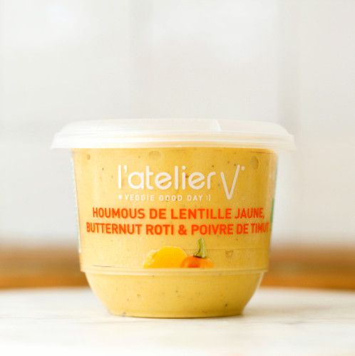 Houmous de lentille jaune, butternut rôtie 150g