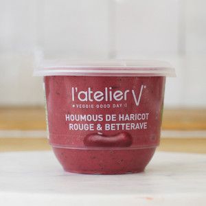 Houmous de haricot rouge et betterave 150g