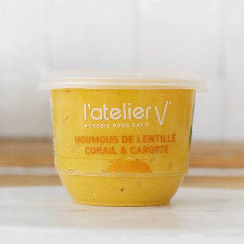 Houmous de lentille corail et carotte 150g