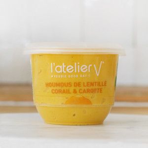 Houmous de lentille corail et carotte 150g