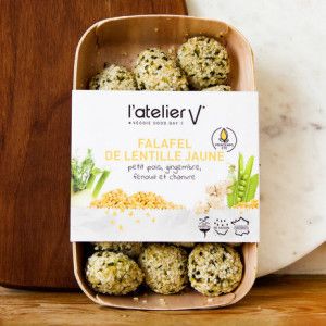 Falafel lentille jaune petit pois gingembre 224g