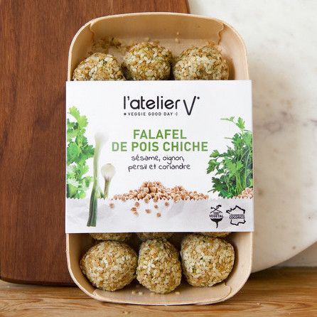 Falafel de pois chiche, oignon, persil, sésame 224g