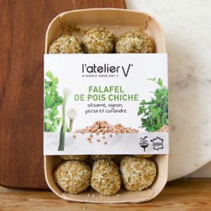 Falafel de pois chiche, oignon, persil, sésame 224g