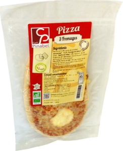 PIZZA 3 FROMAGES 140g Pinabel BIO