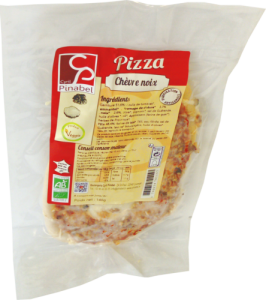 PIZZA CHEVRE NOIX 140g Pinabel BIO