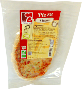 PIZZA BIO 4 SAISONS 140 g PINABEL
