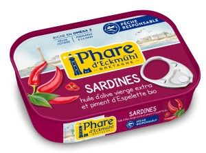 Sardines Au Piment D'Espelette 85g