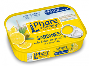 Sardines Au Citron Et Huile D'olive 95g