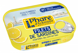 Filets De Sardines Au Citron 90g