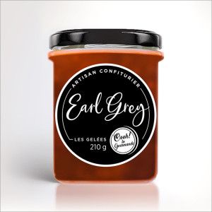 Préparation confiturière Gelée Earl Grey 210g - Oooh! La Gourmande