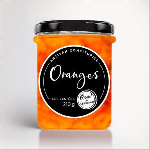 Préparation confiturière Oranges bio 210g - Oooh! La Gourmande