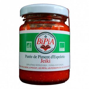 Purée de piment d'Espelette Bio 90g