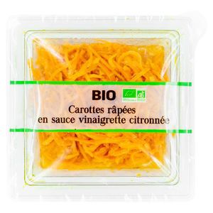SALADE CAROTTES RÂPEES BIO 200G