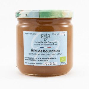 Miel de bourdaine BIO - 500g