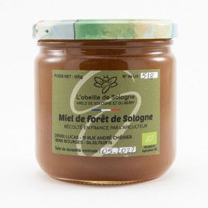 Miel de forêt de Sologne BIO - 500g