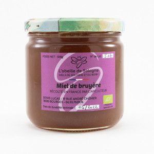 Miel de bruyère BIO - 500g