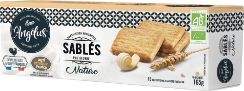 SABLÉS PUR BEURRE NATURE 165g