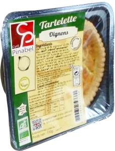 TARTELETTE POIREAUX 2 x 130g Pinabel BIO