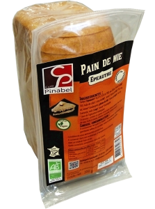 PAIN DE MIE EPEAUTRE 350G PINABEL BIO