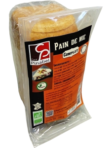 PAIN DE MIE COMPLET 350 g Pinabel BIO