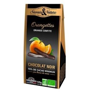 "Orangettes" lamelles d'écorces d'orange