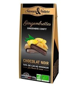 "Gingembrettes", lamelles de gingembre
