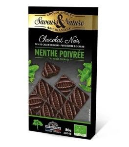 Carrés Fourrés Menthe • 80g